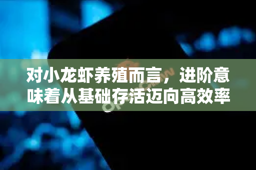 对小龙虾养殖而言，进阶意味着从基础存活迈向高效率、高产出、可持续的精品化养殖。以下是一系列进阶技巧，覆盖环境、营养、病害和运营等多个维度