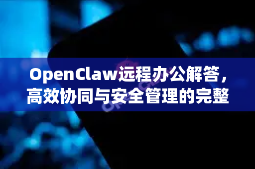OpenClaw远程办公解答，高效协同与安全管理的完整指南