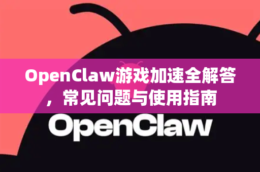 OpenClaw游戏加速全解答，常见问题与使用指南