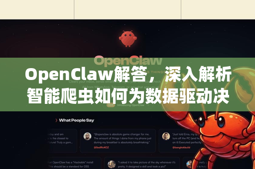 OpenClaw解答，深入解析智能爬虫如何为数据驱动决策解惑