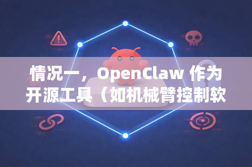 情况一，OpenClaw 作为开源工具（如机械臂控制软件）