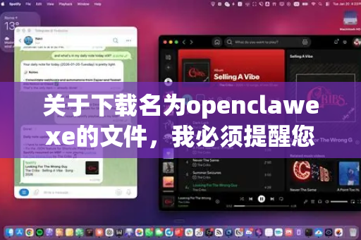 关于下载名为openclawexe的文件，我必须提醒您，在没有明确知道其来源和用途的情况下，直接下载来源不明的可执行文件（exe）存在很高的安全风险。它可能包含恶意软件、病毒、间谍软件或广告软件