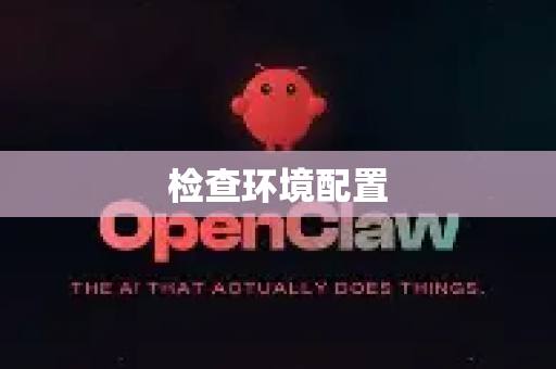 检查环境配置